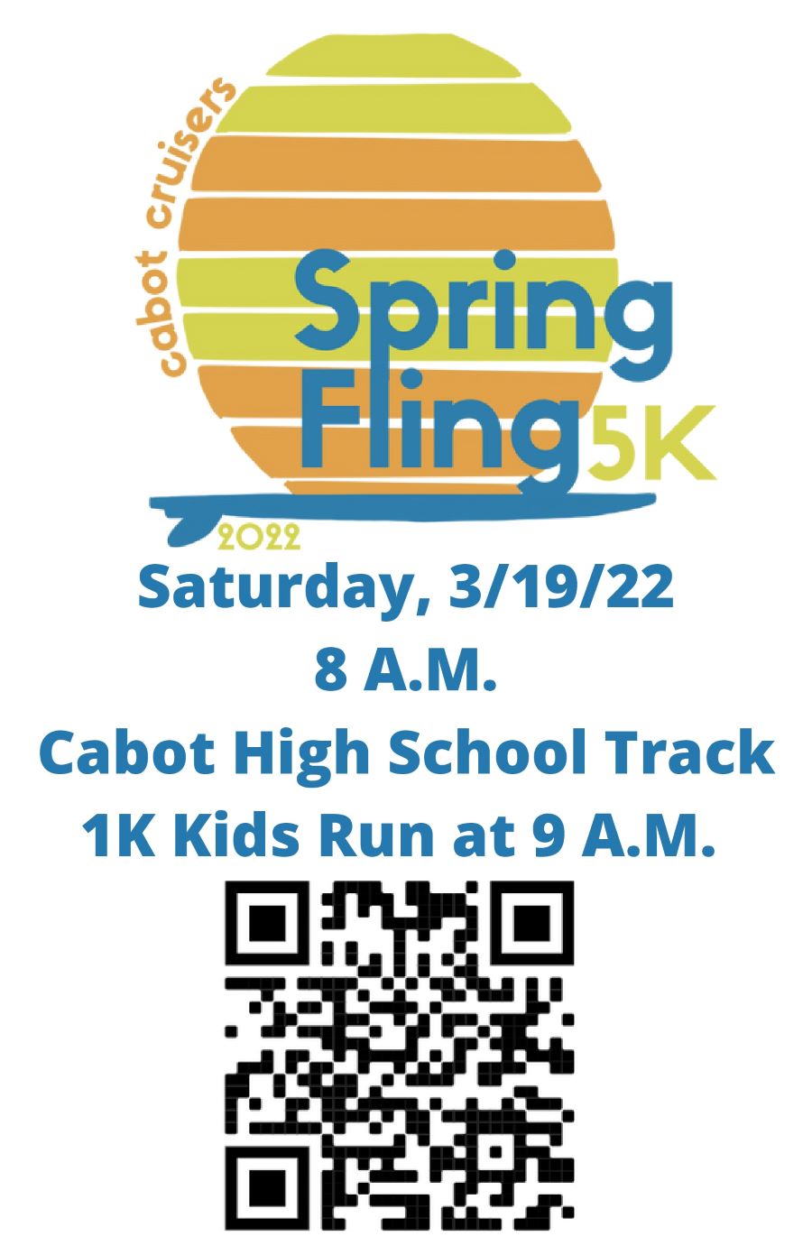 Spring Fling 5K Flyer